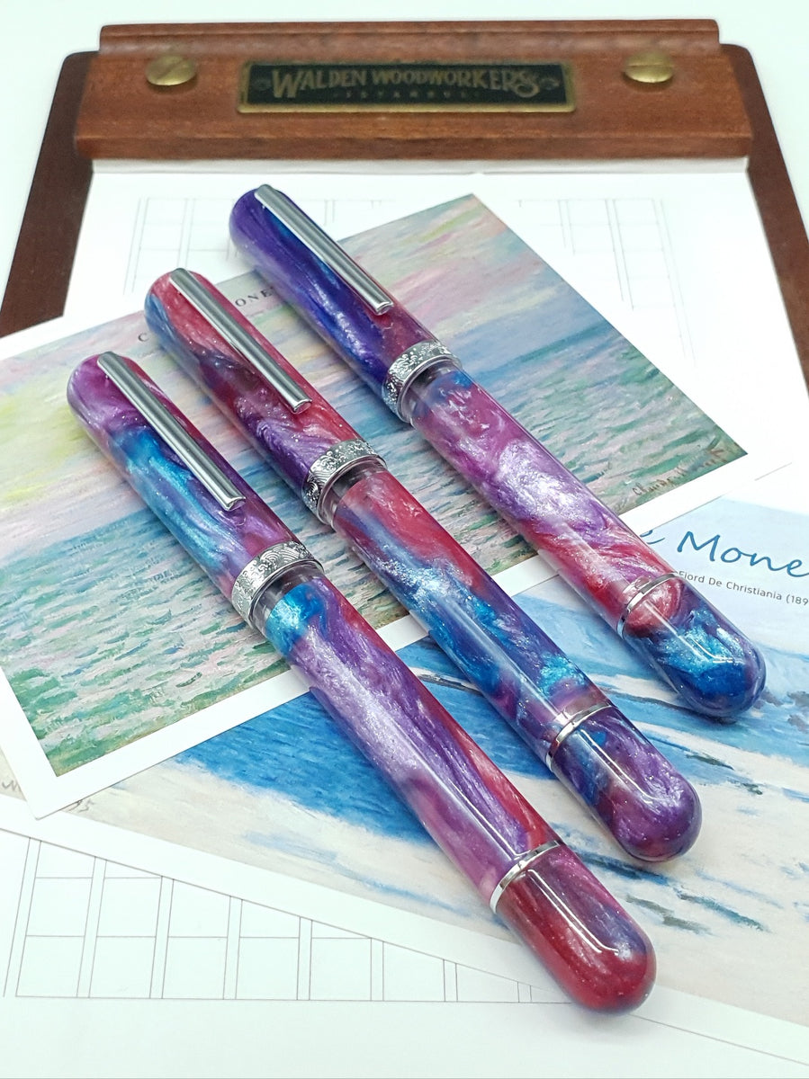 INKredible Fountain Pen, Mermaid Edition, The ink pen for art making!