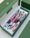 Montegrappa Elmo 01 The Four Gentlemen : Plum Blossom in Snow Special Edition Fountain pen