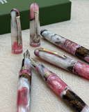 Montegrappa Elmo 01 The Four Gentlemen : Plum Blossom in Snow Special Edition Fountain pen