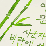 Yeouido Stationery Ink Bottle, Bamboo in the Wind (50ml) *Ink cannot be purchased separately.