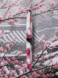 Montegrappa Elmo 01 The Four Gentlemen : Plum Blossom in Snow Special Edition Fountain pen