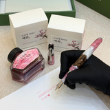 Yeouido Stationery Ink Bottle, Plum Blossom in Snow (50ml) *Ink cannot be purchased separately.