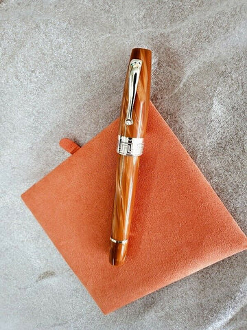 Montegrappa Dove of Peace Caramel Limited Edition